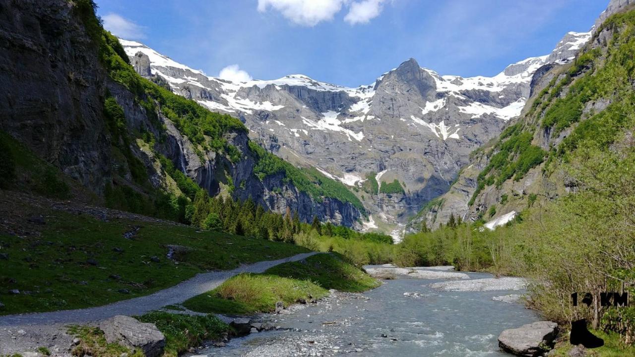 La Ferme De Sous-Lachat Samoens Bagian luar foto