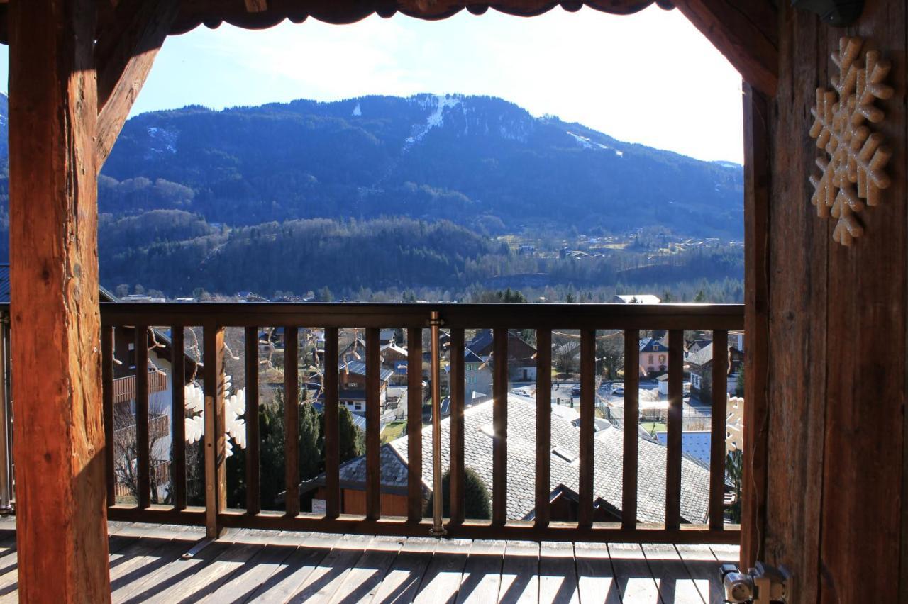 La Ferme De Sous-Lachat Samoens Bagian luar foto