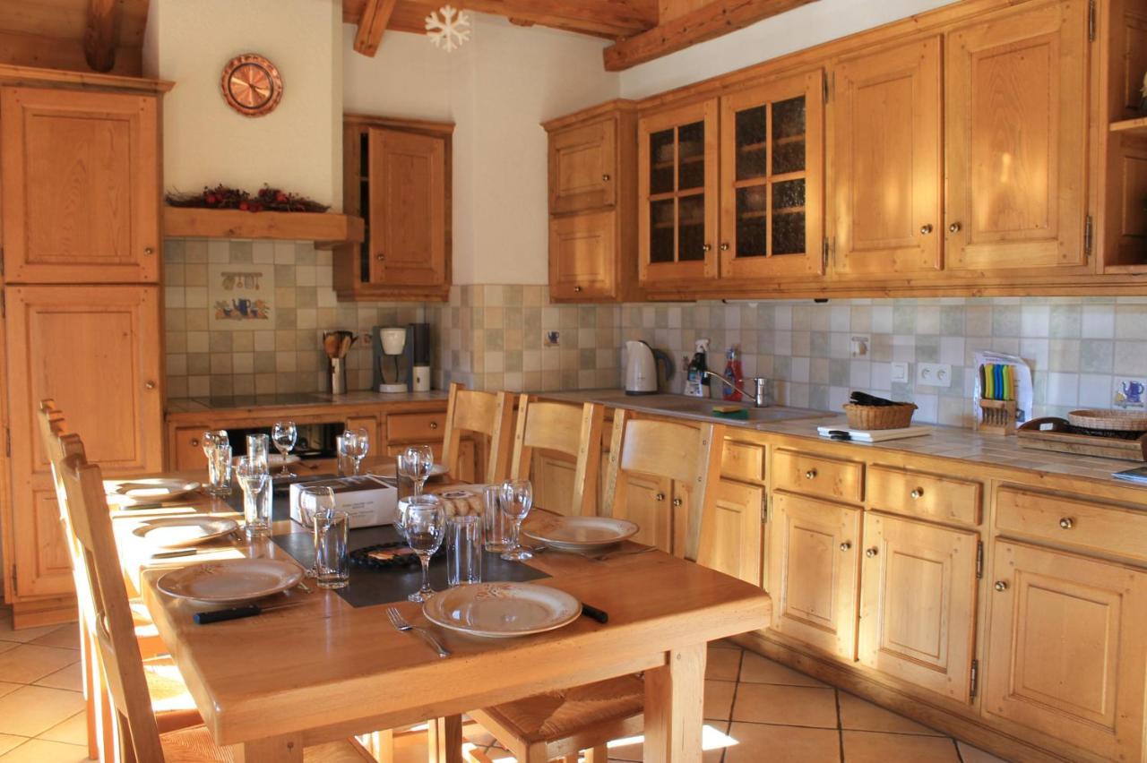 La Ferme De Sous-Lachat Samoens Bagian luar foto