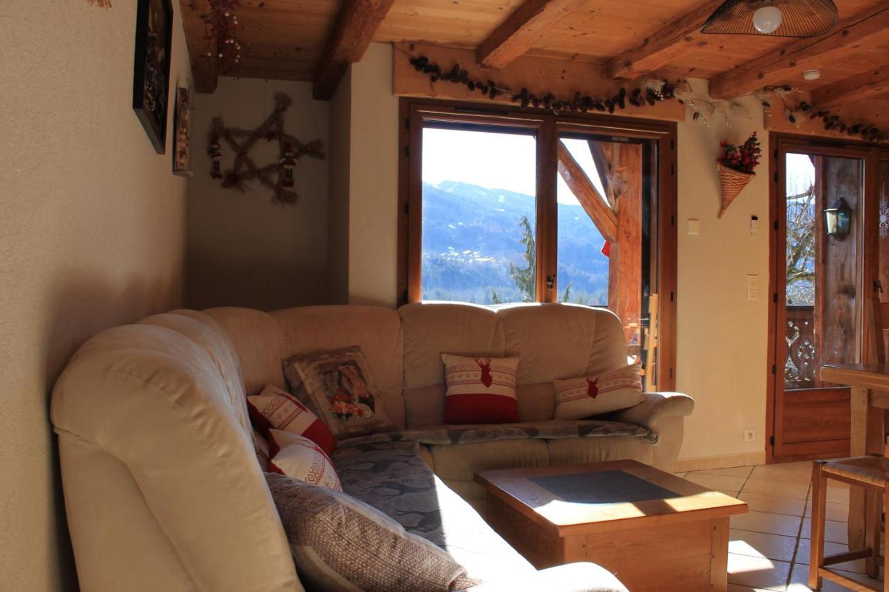 La Ferme De Sous-Lachat Samoens Bagian luar foto