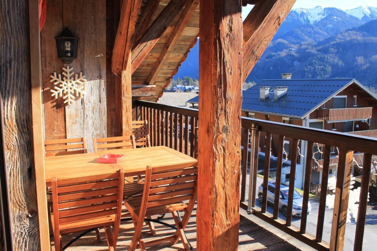 La Ferme De Sous-Lachat Samoens Bagian luar foto