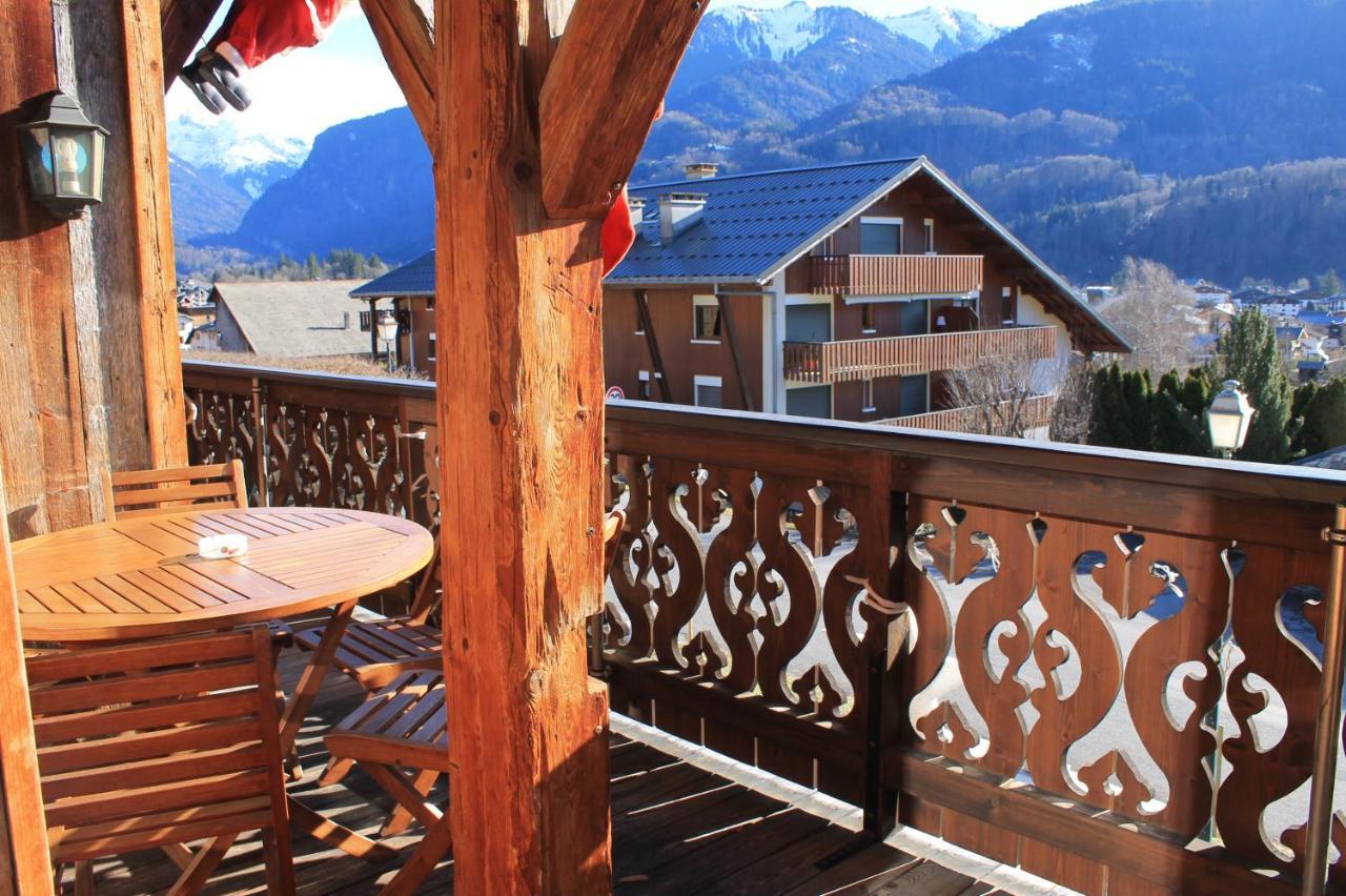 La Ferme De Sous-Lachat Samoens Bagian luar foto